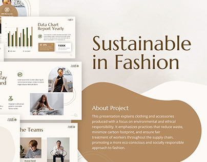 Sustainable in Fashion Industry - Templates