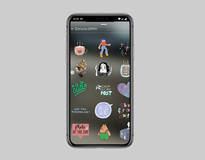 Social gif - stickers giphy