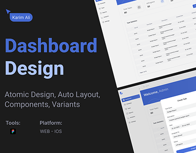 UI Dashboard Responsive (Design System)