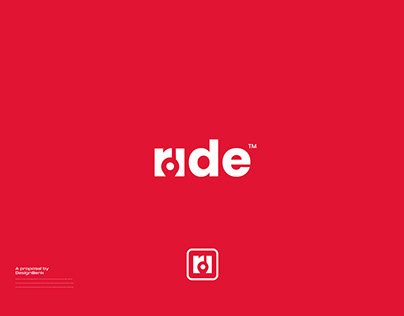 Rider location logo design