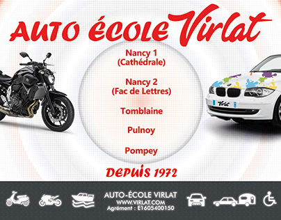 Virlat Driving School Poster