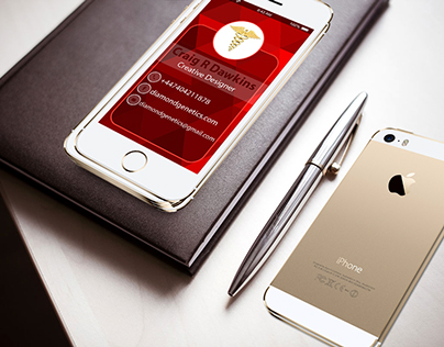Iphone 5s Business Card
