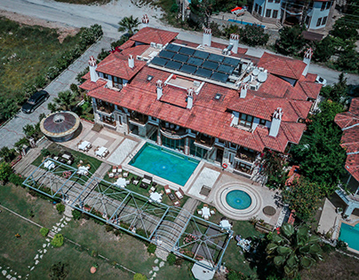 Kerme Ottoman Hotel Havadan Fotoğraf Çekimi