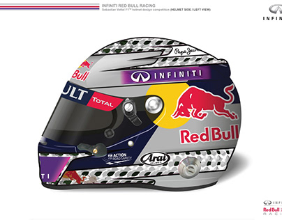 Vettel Helmet for Red Bull 2014 Contest