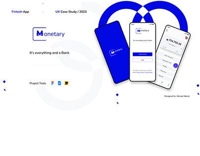 Monetary FinTech Mobile App