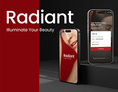 Radiant Salon Booking Mobile App