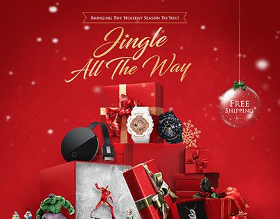 Christmas - Promotion Page Design