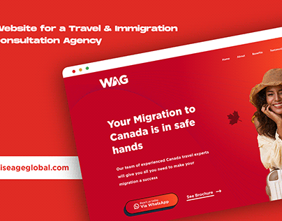 Website forTravel and Emigration Consultancy Agency