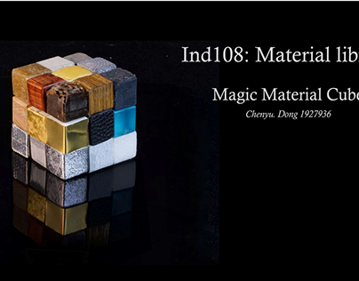 Magic Material cube