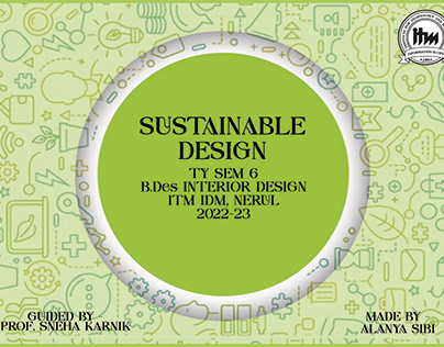 Sustainable design Project
