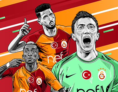 Galatasaray SK 18/19 Poster Work