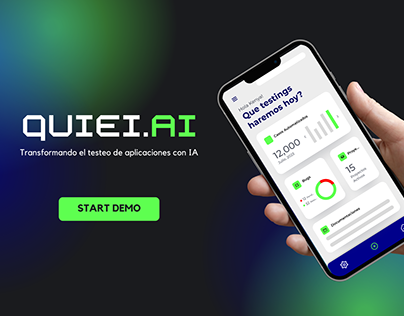 QUIEI.AI Branding and UI/Web Design
