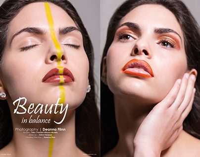 Beauty in Balance Editorial for Scorpio Jin Magazine