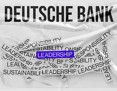 Deutsche Bank corporate website redesign