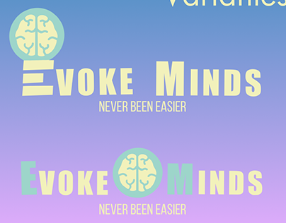 Evoke minds: branding proyect logo