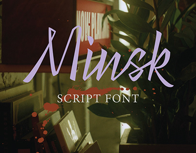 Minsk Script Font