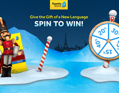 Rosetta Stone "Spin to Win" Contest