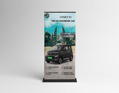Rollup Standee MG Comet