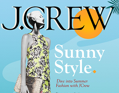 Seasonal Elegance: JCrew Fashion Posters Showcase