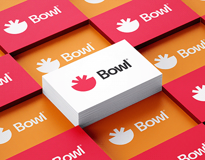 Bowl - Food Delivery Brand Logo & Brand Identity