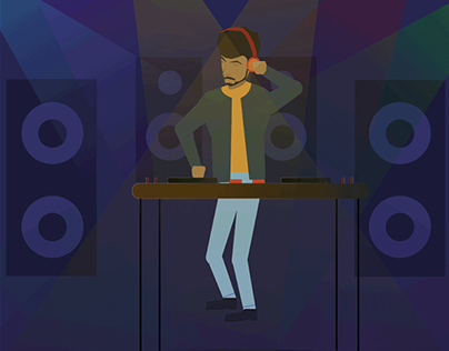 DJ animation
