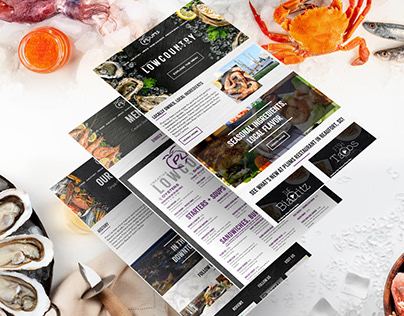 Plums Restaurant Website Design