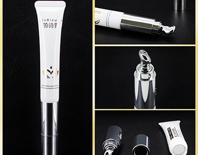 Cosmetic Packaging Tube With Metal Ball