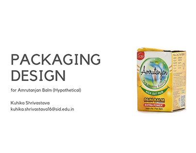 Amrutanjan Balm Packaging (Hypothetical)