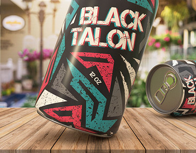 Black Talon - Spiked Seltzer Product - Design Concept