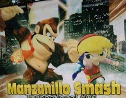 Promotional poster for local Smash WiiU Tournament.