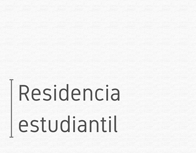 | PROYECTO RESIDENCIA ESTUDIANTIL