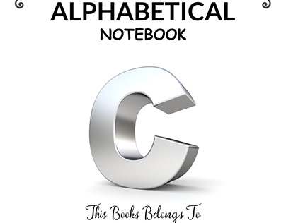 Alphabetical Notebook 8'5x11- 120P ( Interior )