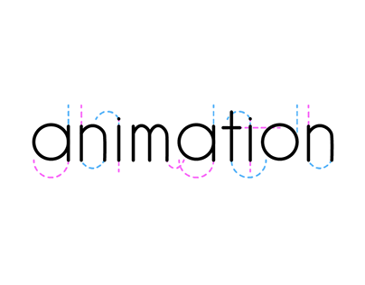 Animated Text | Dots to Lines