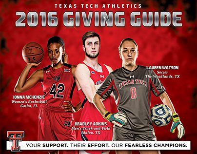 Texas Tech University Athletics - 2016 Giving Guide