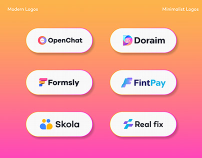 modern-minimal-logos | logofolio-logo-trends-2022