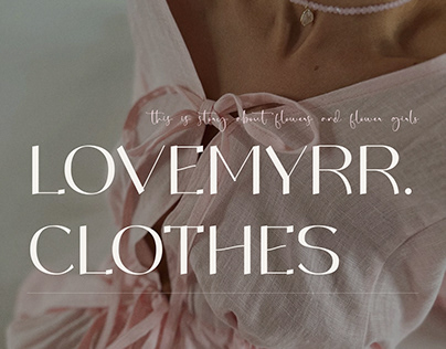 LOVEMYRR.CLOTHES - online store