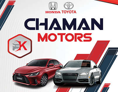 Banner Design For Chaman Motors