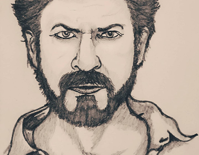 Shahrukh khan Sketch
