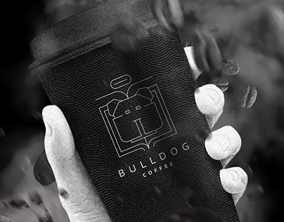 bulldog coffee branding
