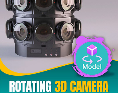 Cinematic VR Camera 360 3D Model