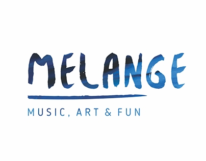 MELANGE | Music, Art & Fun | Branding