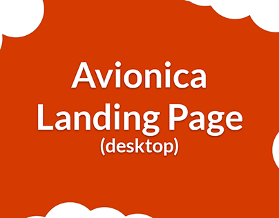 Avionica Landing Page