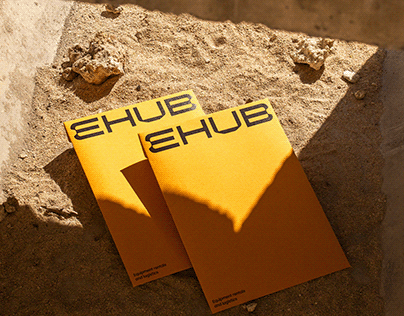 Project thumbnail - EHUB Heavy equipment rental Visual Identity