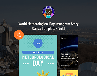 World Meteorological Day Instagram Story Vol.1