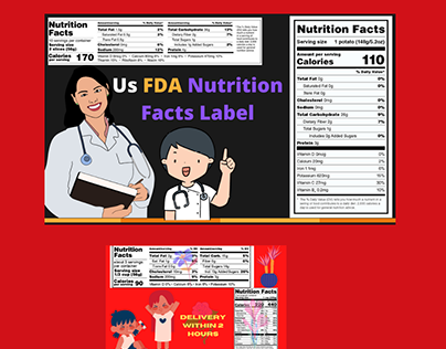 I will create your nutrition facts label