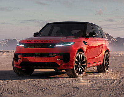 Miniatura progetto - Range Rover Sport, Full CG, Cinema 4D, Octane render