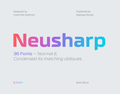 Neusharp Font Family