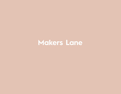 Makers Lane – Branding