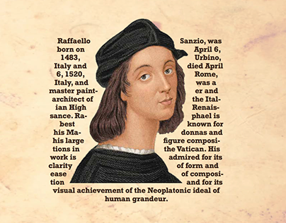 Poster about 'Raffaello Sanzio'