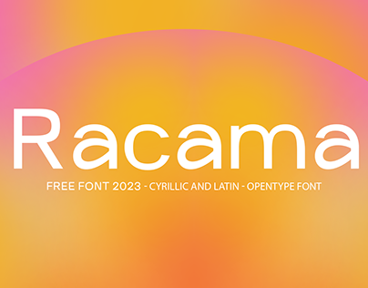 Racama Font (FREE)